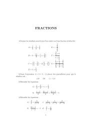 FRACTIONS