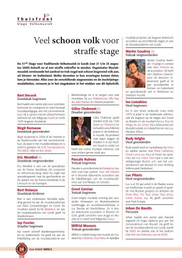 Veel schoon volk voor straffe stage - MuziekmozaÃ¯ek