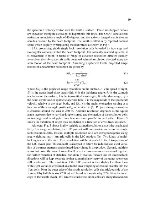 (ATBD) SMAP Level 1 Radar Data Products - NASA