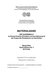 MATERIALBAND - Kinder schreiben