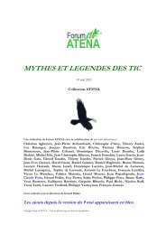 Mythes et lÃ©gendes des TIC - Forum Atena