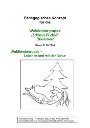 Waldkindergruppe „Schlaue Füchse“