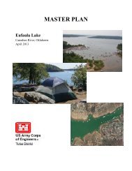 Eufaula Lake Master Plan - Tulsa District - U.S. Army