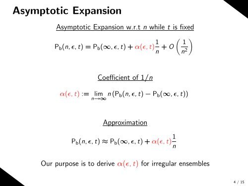 Finite-Length Analysis of Irregular Expurgated LDPC Codes under ...