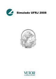 Simulado UFRJ 2008 - Prova NÃ£o EspecÃ­fica