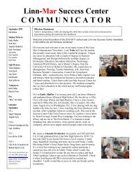September Communicator - Linn-Mar Community School District