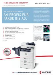Datenblatt Kyocera FS-8025MFP - Spath | Printware + Service
