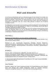 Info-Muelltrennung Betriebe.pdf - Gemeinde Bad Gastein