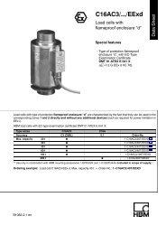 Load Cell Data Sheet