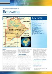 Botswana - Commonwealth Local Government Forum