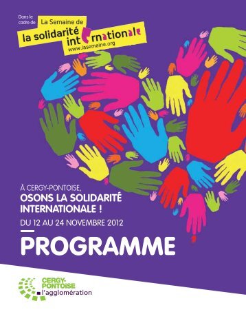 PROGRAMME - La Semaine de la solidaritÃ© internationale