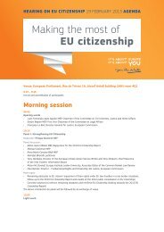 Making the most of EU citizenship - Erminia Mazzoni