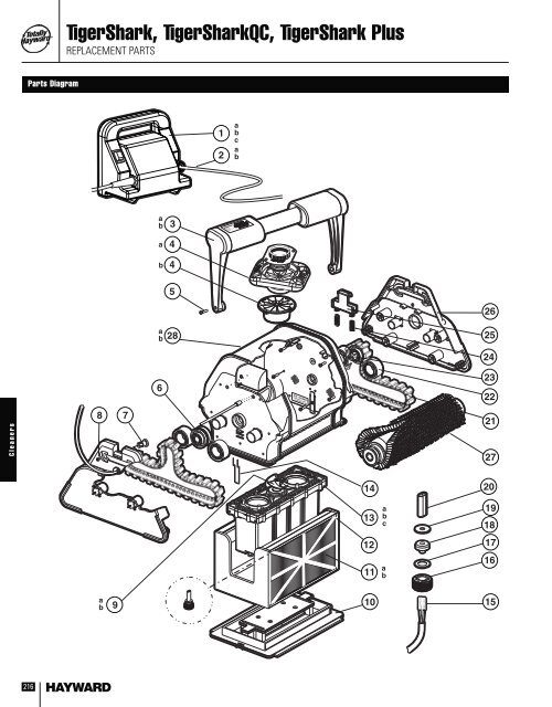 Parts Listing Hayward