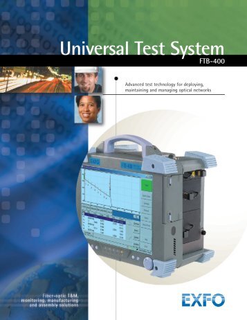 Universal Test System FTB-400 - Rohde-schwarz.com.my