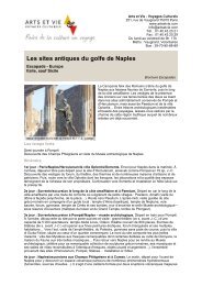 Les sites antiques du golfe de Naples - Arts et Vie