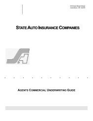 STATE AUTO INSURANCE COMPANIES - State Auto's AgentSite