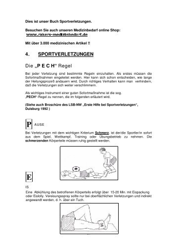 Sportverletzungen Teil 2_2 - Rakers Medizinbedarf