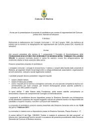 Avviso per la presentazione di proposte di candidatura per nomine ...