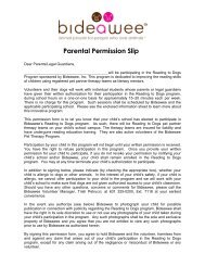 Parental Permission Slip - Sachem Public Library