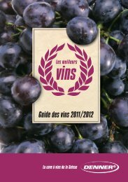 Guide des vins 2011 / 2012 - Denner Wineshop.ch