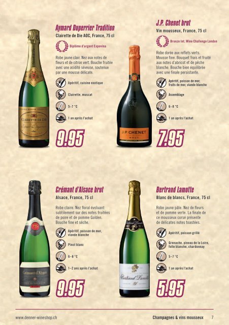 Guide des vins 2011 / 2012 - Denner Wineshop.ch