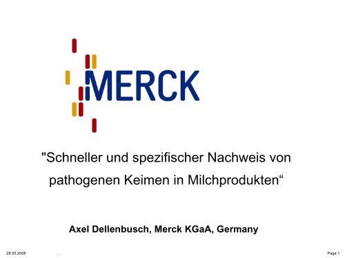 "Schneller und spezifischer Nachweis von ... - Interlab-ev.de