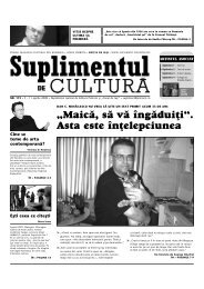 Descarca PDF - Suplimentul de Cultura