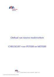 Checklist PM - stad Oostende