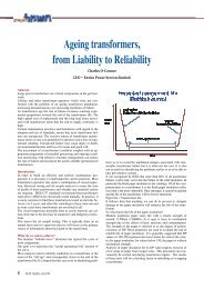 Ageing transformers, from Liability to Reliability