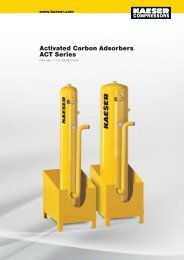 Activated Carbon Adsorber ACT Series - Kaeser Compressors