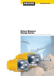 Rotary Blowers Omega Series - Kaeser Compressors