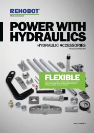 Hydraulic accessories - Aroflex AG