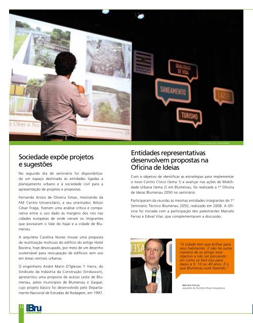 revista bnu 2050 2.pdf - Prefeitura Municipal de Blumenau