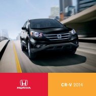 Brochure complete - Honda Canada