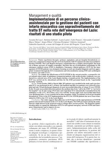 00 I-XIV - Giornale Italiano di Cardiologia