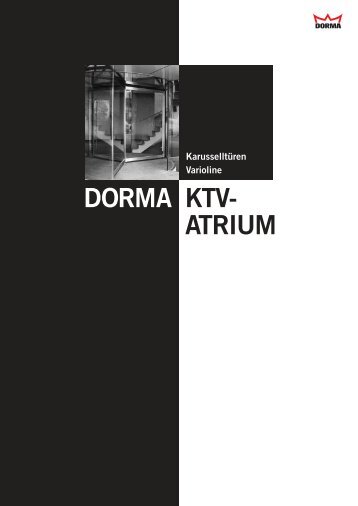 DORMA KTV- ATRIUM - dortechnik.cz