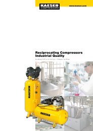 Kaeser Industrial Piston Compressors - Maziak Compressor Services