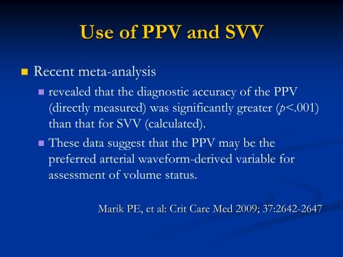 Invasive Cardiac Output Monitoring and Pulse Contour Analysis