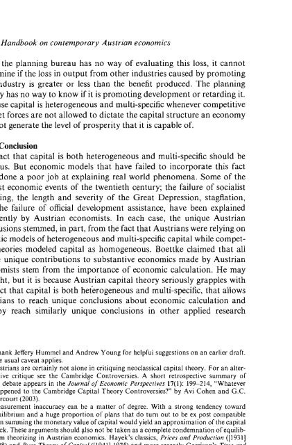 Handbook on Contemporary Austrian Economics