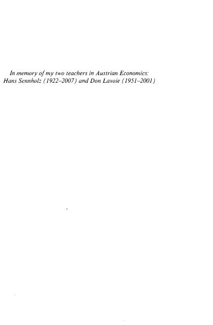 Handbook on Contemporary Austrian Economics