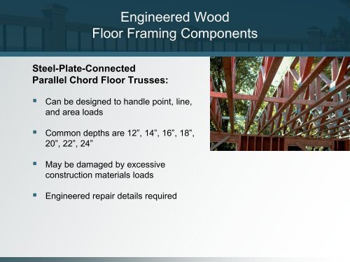 Designing Floor Systems with Engineered Wood Joists - Ron Blank ...