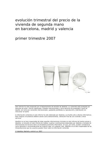 evolución trimestral del precio de la vivienda de segunda mano en ...