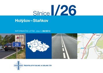 Silnice I/26 HolÃ½Å¡ov-StaÅkov - ÅeditelstvÃ­ silnic a dÃ¡lnic
