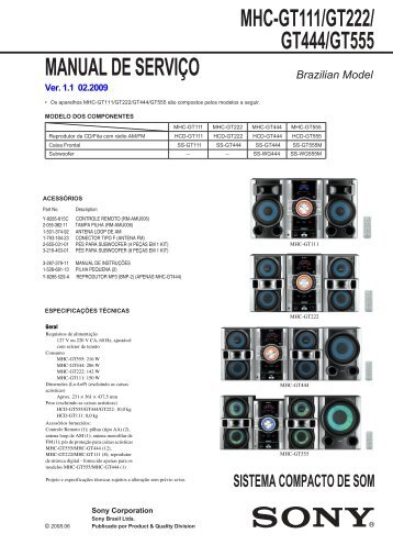 mhc-gt111/gt222 - Tecnicosaurios