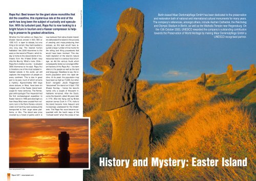 History and Mystery: Easter Island