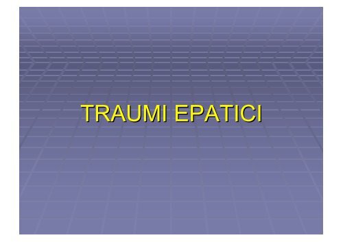 Ascesso epatico echinococco trauma