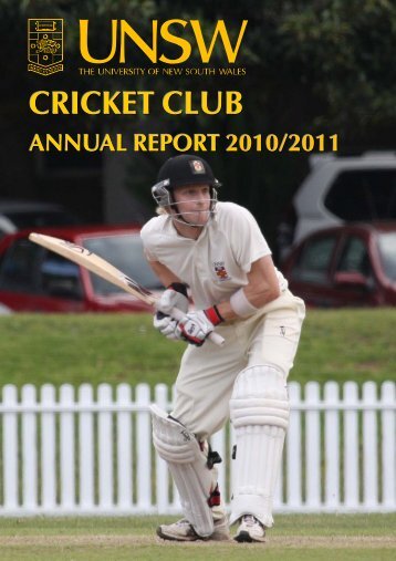 2010-11 - University of New South Wales Cricket Club
