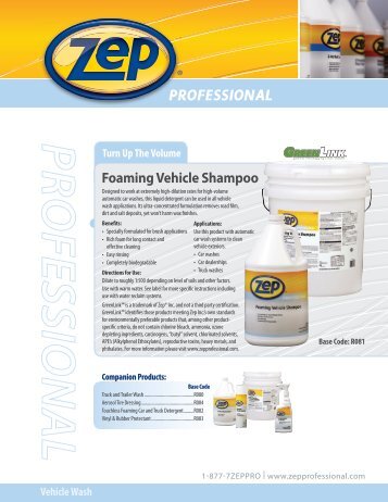 Product Sheet - Zep Professional