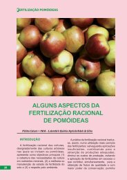 Alguns Aspectos da FertilizaÃ§Ã£o Racional das PomÃ³ideas - CNA