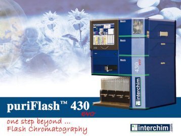 puriFlash 430evo - Automated flash chromatography ... - Interchim